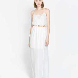 ZARA | Maxi White Dress is being swapped online for free