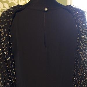 Black beaded dress - s is being swapped online for free