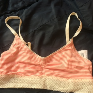 Pink striped bralette is being swapped online for free
