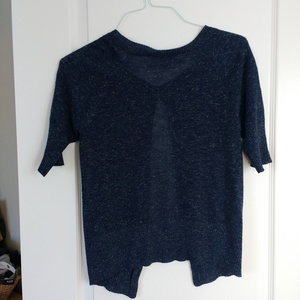 Blue Speckled Cardigan (Smart Set) is being swapped online for free