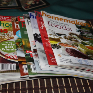 Homemaker magazines (12) is being swapped online for free