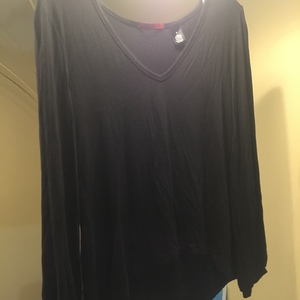 BKE Red- Black top with open sleeves Small is being swapped online for free