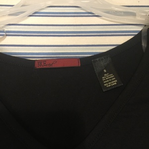 BKE Red- Black top with open sleeves Small is being swapped online for free