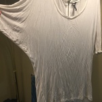 Cotton On white Top size Medium  is being swapped online for free