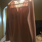 Forever 21 pink lace top Small is being swapped online for free