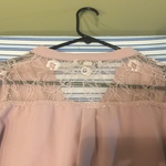 Forever 21 pink lace top Small is being swapped online for free