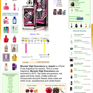 perfume Monster High Draculaura Jequiti for women is being swapped online for free