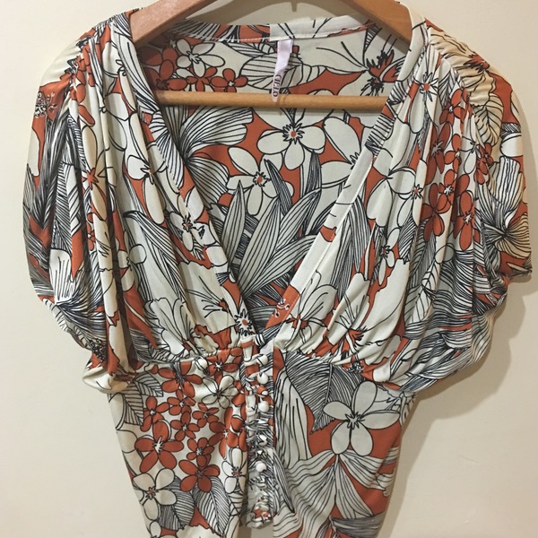 Fabulous Vintage 1930's Style Polyester Blouse is being swapped online for free