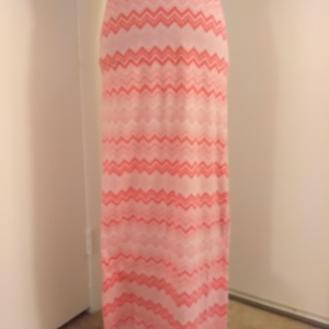 Pastel colored maxi skirt is being swapped online for free