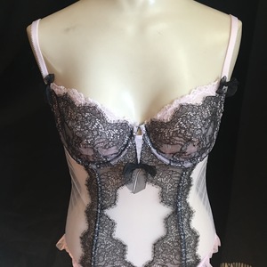 Victoria's Secret Pink Lace Corset with Garter 36C is being swapped online for free