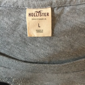 Hollister Gray Heart T. Size L is being swapped online for free
