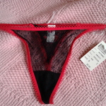 Black and Red Lace Panties Small is being swapped online for free