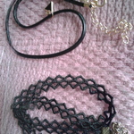 Lot of 2 New Chokers  is being swapped online for free