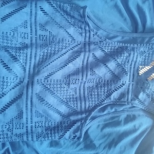 H&M Blue Lace Dress - 2 is being swapped online for free
