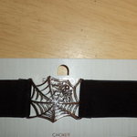 Topshop Freedom velvet spiderweb choker necklace NEW is being swapped online for free