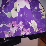  Ruffled Floral Blouse Sz S is being swapped online for free