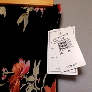 NWT Lily floral Skirt  is being swapped online for free
