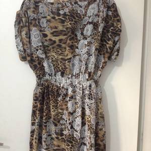 lace/leopard pattern dress is being swapped online for free