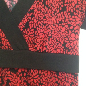 Red/black floral dress is being swapped online for free