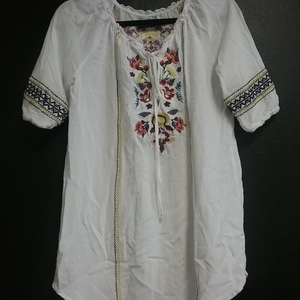 Origami by Vivien embroidered Tunic is being swapped online for free