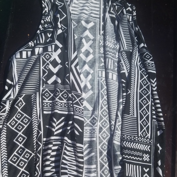Tribal print vest is being swapped online for free