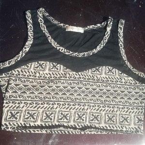 Tribal printed top is being swapped online for free