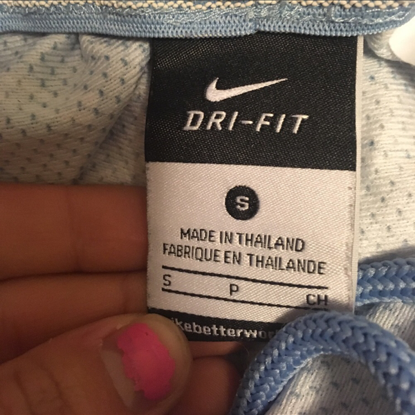 Small Nike Drifit Shorts is being swapped online for free