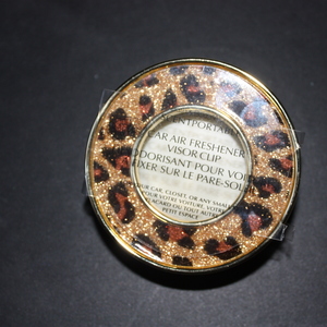 Scent Portable Car Viser Holders - Brown Leopard print  is being swapped online for free