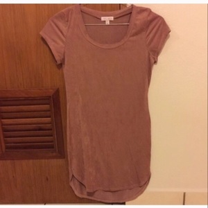 Agaci faux suede dress NEW Size M (fit xs/s) is being swapped online for free