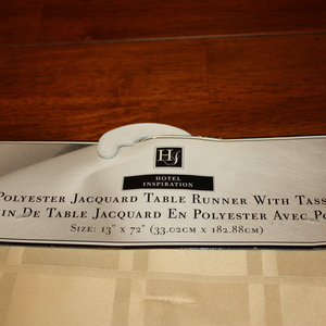 New Table Runner - see photo  is being swapped online for free