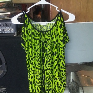 Lime leopard print top is being swapped online for free