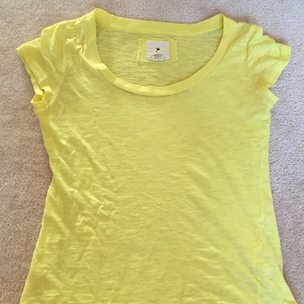 Yellow Forever21 Burnout T-Shirt is being swapped online for free