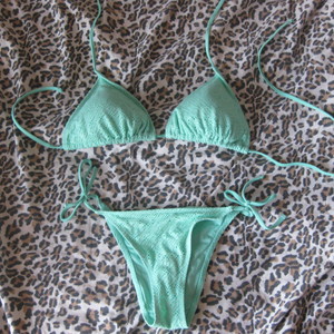 Turquoise Bikini Excellent Condition is being swapped online for free