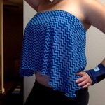 Cute Strapless Flowy Top (Size 0-2/4-6) is being swapped online for free