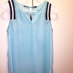 Kensie aqua blouse (sz. small) is being swapped online for free
