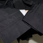 EXPRESS Black Button-Down Ruffle Hem Jacket (sz. extra small) is being swapped online for free