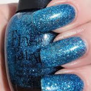 Finger Paints - Drummer Boy Blue sparkle, new  is being swapped online for free
