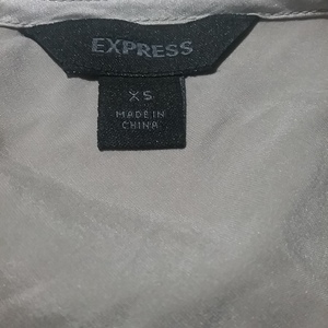 Express Silk Halter top - XS is being swapped online for free