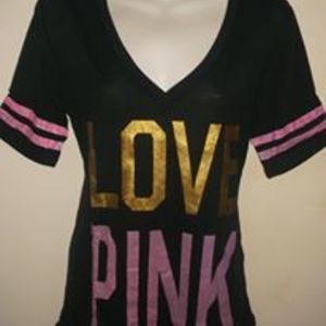Awesome Pink ! Victoria's Secret t-shirt  is being swapped online for free