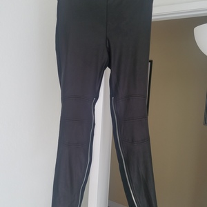 Leather pants with zippers  is being swapped online for free