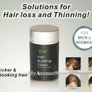 Brand New ! DEX building fibers for balding or thinning hair ( color Brown ) AWESOME ! is being swapped online for free