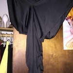 NEW Black Ruched off shoulder top S/M is being swapped online for free