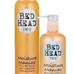 Bed Head Conditioner  Moisture Maniac conditioner with pump  250ml / 8.45 oz  90% left is being swapped online for free