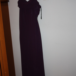 Fabulous Dark Plum full length dress size 14 is being swapped online for free