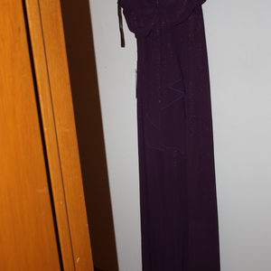 Fabulous Dark Plum full length dress size 14 is being swapped online for free