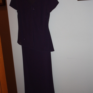 Gorgeous Dark Plum mid-length dress size 14 is being swapped online for free