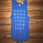 urban outfitters Lucky Lotus moon long tank top SIze M is being swapped online for free