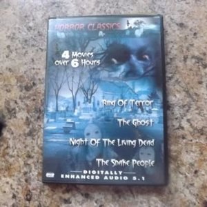 4 feature HORROR movie classic DVD  is being swapped online for free