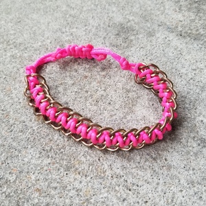 Pink and Gold Chain Bracelet is being swapped online for free