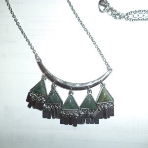 topshop faux jade necklace is being swapped online for free